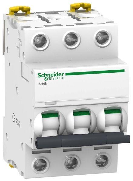 Автоматический выключатель Schneider Electric 3п C 10А 6кА iC60N Acti9  A9F79310