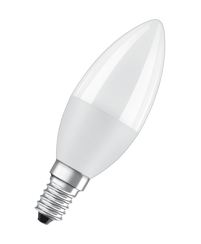 Лампа светодиодная LED Value LVCLB75 10SW/840 10Вт свеча матовая E14 230В 10х1 RU OSRAM 4058075579187