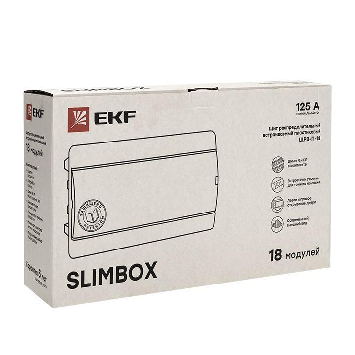 Щит ЩРВ-П-18 "SlimBox" IP41 PROxima EKF sb-v-18