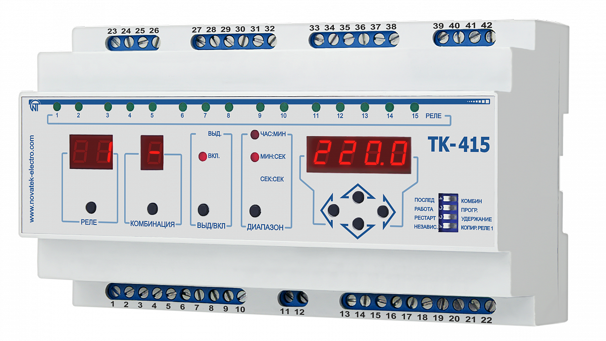 Таймер последовательно-комбинационный TK-415